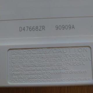 TOTOトイレリモコン説明書付きの画像