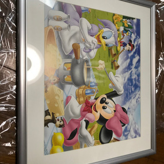 額　ディズニーのポスター入り