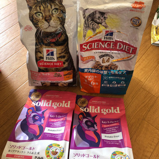 機能性キャットフード　4袋セットで！