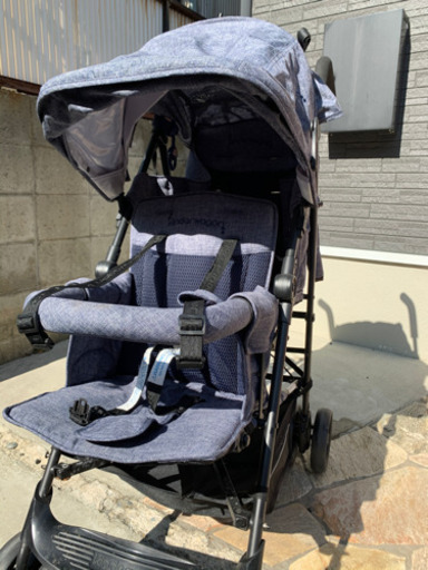 【お譲り先決まりました】二人乗りベビーカー　DUOシティ