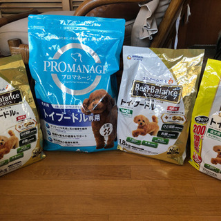 （お取り置き中）トイプードル用フード4袋セット