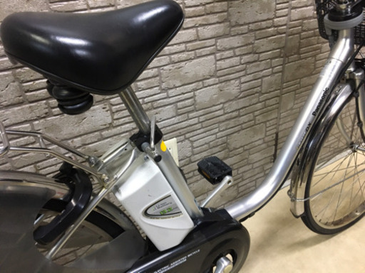 東京23区配達無料　新基準 Panasonic パナソニック ビビDX 13.2Ah リチウム 電動自転車☆中古☆26インチ☆パナ