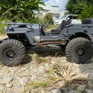 ウイルスジープ　1／6サイズ Amazon.co.jp: RocHobby RCカー 1/6 1941 MB スケーラー ウィリス