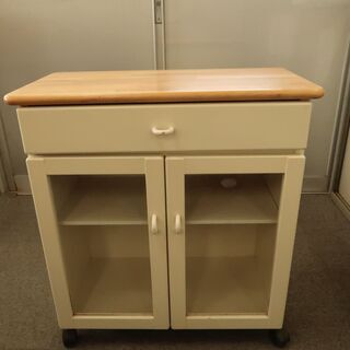 ダイニングボード　カップボード　食器棚　天然木　