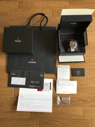 チューダー ブラックベイGMT 極美品