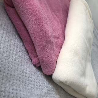 マイクロファイバー毛布2枚まとめて