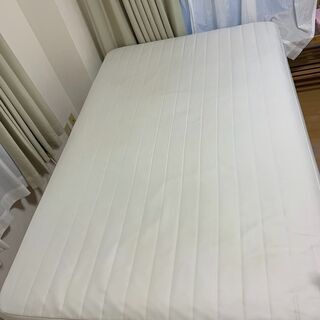 中古良品【MUJI】無印脚付マットレス・高密度ポケットコイル・セミダブル <1台目>の画像