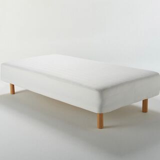 中古良品【MUJI】無印脚付マットレス・高密度ポケットコイル・セミダブル <2台目>の画像