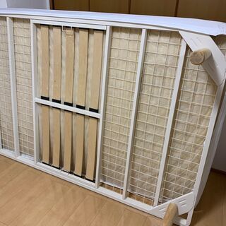 中古良品【MUJI】無印脚付マットレス・高密度ポケットコイル・セミダブル <2台目>の画像