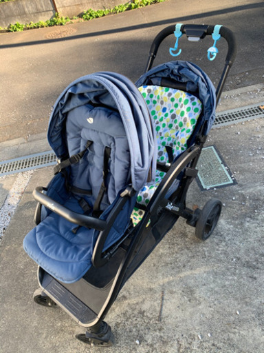 2人乗りベビーカー縦型　joie（ジョイー）Evalite Duo エヴァライトデュオ