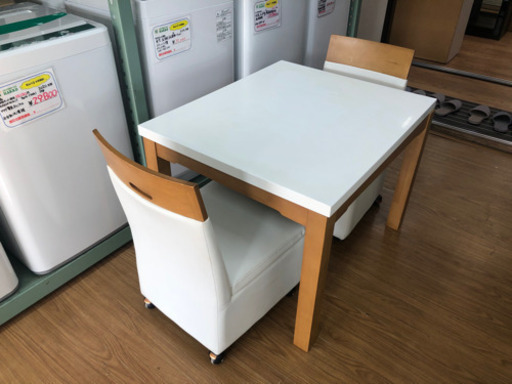 【リサイクルサービス八光、田上店 】上久商店　家具調こたつ　3点セット