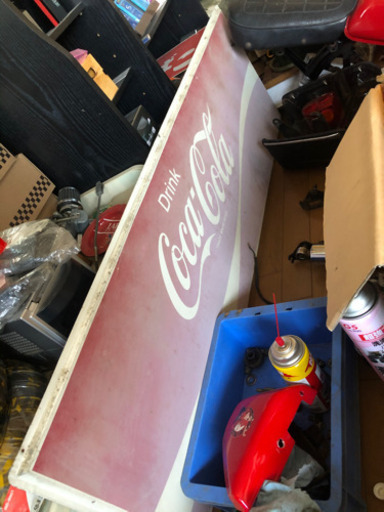 コカコーラ　ブリキ看板