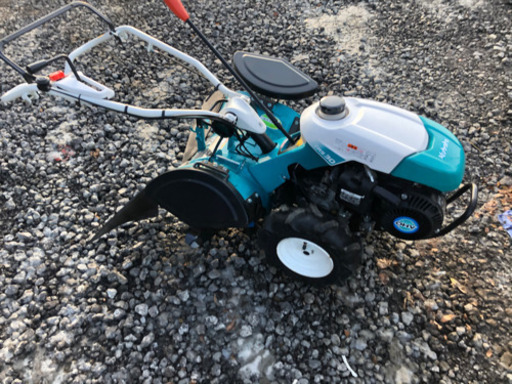 クボタ耕運機！！