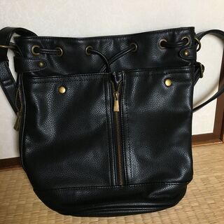 ２ｗａｙ（ショルダー／リュック）バッグ（黒）