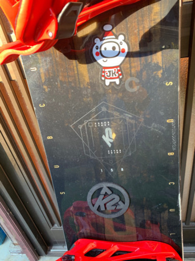 【売り切れ】k2 スノーボード 158cm