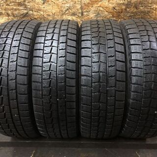 送料無料◆195/65R15/冬4本/残溝約7㎜/DUNLOP/WM01 DUNLOP WINTER MAXX WM01 195/65R15 15インチ スタッドレス 4本 2017年