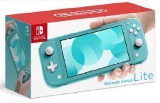 Nintendo Switch Lite ターコイズ　画面に数カ所傷ジャンク扱い Joshinオリジナル特典付】Nintendo Switch Lite ターコイズ