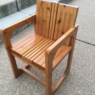 木製　ダイニングチェア　ハンドメイド　セット購入可