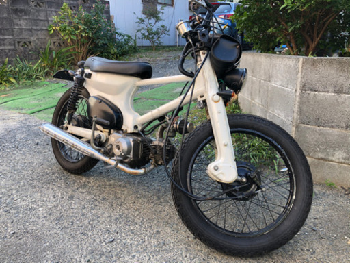 カブ50 カスタム　エンジン実動　値下げ