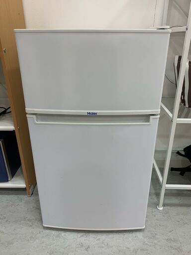 （交渉中）2ドア冷凍冷蔵庫 85L ハイアール JR-N85A  2016年製