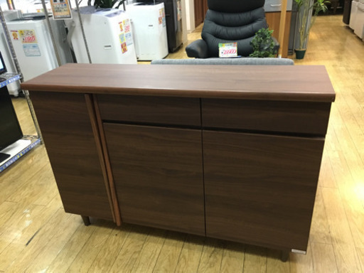 ⭐3/15 値下げ!⭐福山工芸 リビングボード クロノス 大川家具 日本製 ウォールナット無垢材