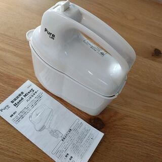 【中古】Pure Life ハンドミキサー　KM-851