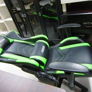 ＜お家時間の頼もしいイス。＞ゲーミングチェア―　リサイクルショップのダイトーです。お持ち帰り価格　の画像