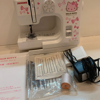 JANOME ハローキティ　ミシン