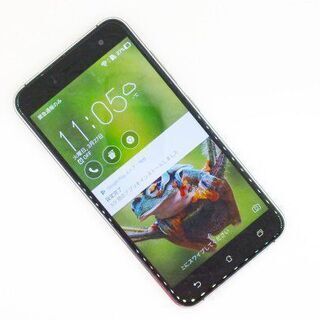 【苫小牧バナナ】ASUS Zenfone3 内蔵ストレージ 32GB サファイアブラック ASUS Z017DA 中古♪ 