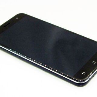【苫小牧バナナ】ASUS Zenfone3 内蔵ストレージ 32GB サファイアブラック ASUS Z017DA 中古♪ の画像