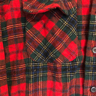 冬服断捨離中‼︎メンズチェックシャツの画像