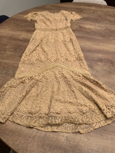 ラグナムーン　マーメードドレス（ベージュ）