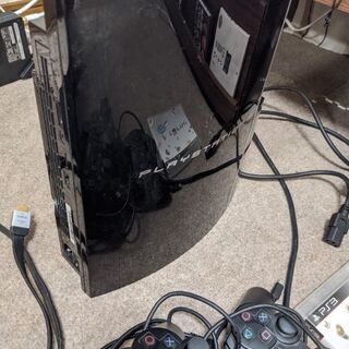 PS3本体+コントローラー2個　色々の画像