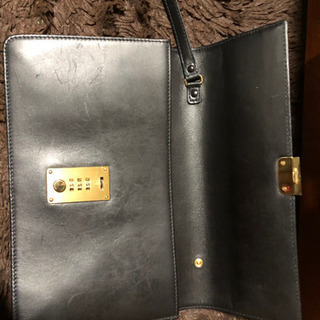 ダンヒル　クラッチバック　セカンドバック　レザーの画像