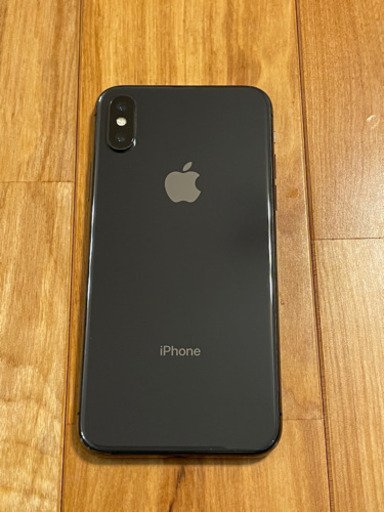 超美品　iPhone X 本体　ケース付き