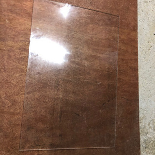 DIY素材　中古アクリル板　透明