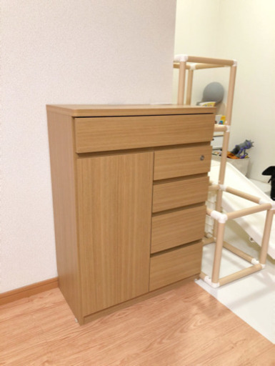 【美品】キャビネット(電話台)