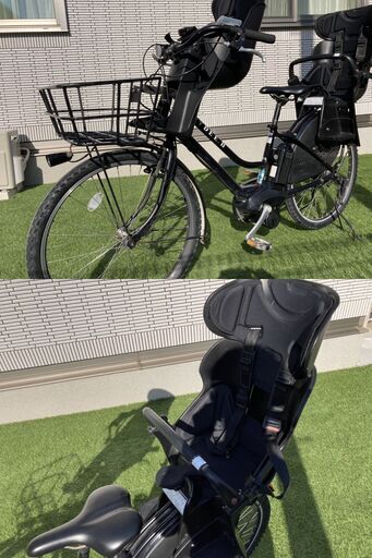 最終価格 電動自転車 BRIDGESTONE HYDEE Ⅱ ブリジストン ハイディ2 三人乗り チャイルドシート付き