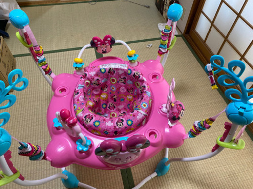 Disney bright starts ジャンパルー ミニー ディズニー