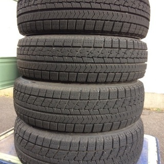 ブリヂストン スタッドレスタイヤ 155／65R13 BLIZZAK VRXの画像