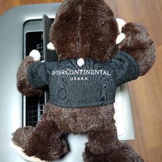 インターコンチネンタルホテル大阪のゴリラのぬいぐるみの画像