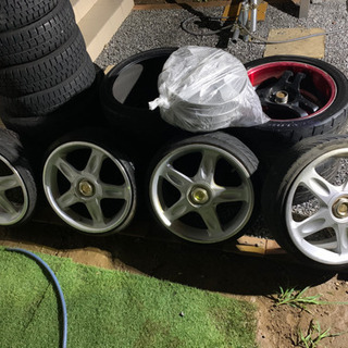 送料込4本セットRAYS GT-7 17インチ7J 5穴　PCD114.3 送料込4本セットRAYS GT-7 17インチ7J 5穴 PCD114.3 RAYS レイズ VOLK