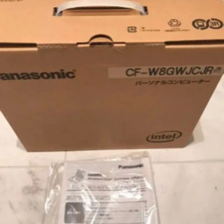 Panasonic Let’s Note ブラック CF-W8の画像
