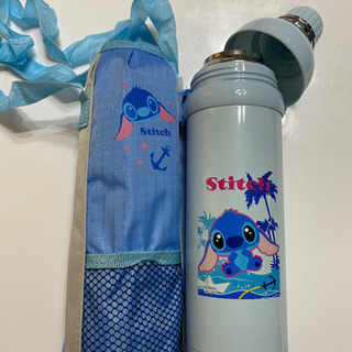新品☆スティッチのステンレスボトル☆の画像