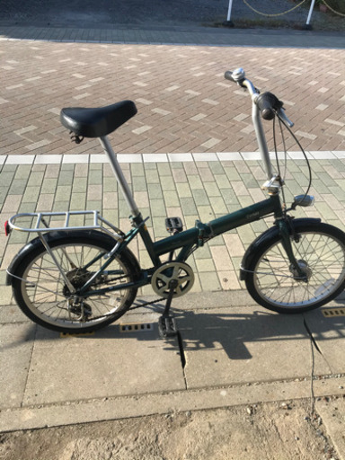 折り畳み20インチ　オ一トライト６段ギア こみこみ価格　値下げ