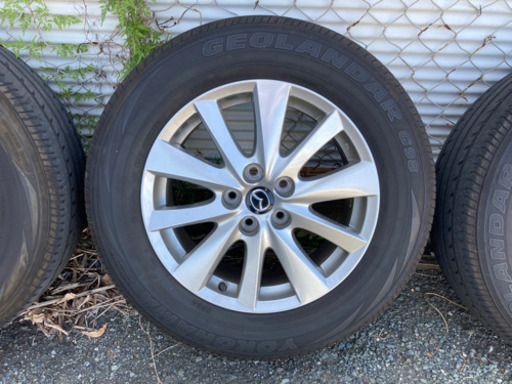 そのまま使える！CX5純正タイヤホイル4本セット！