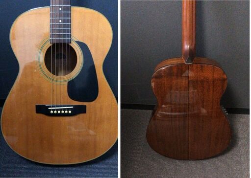 【本日お引取り限定で半額】モーリス　MORRIS　エレアコ　チューナー内蔵　弦高低くて弾きやすい