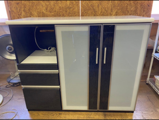 値下げ！ ☆極美品☆NITORI ニトリ カウンター ポスティア 120BK キッチンカウンター W120 H100 D50