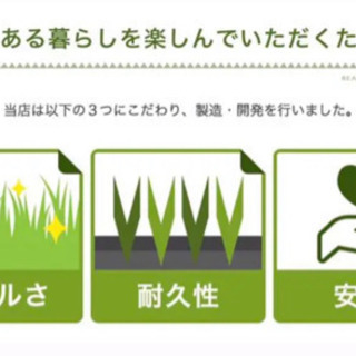 リアル人工芝の画像