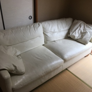 【最終値下】本革ソファ